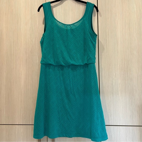 prAna | Mika Tank Dress | Turquoise | Size Medium - Picture 4 of 13